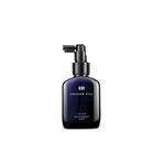 Vitalisierendes FARM Scalp Energy Tonic von GRAHAM HILL in einer dunkelblauen 100-ml-Flasche mit schwarzem Pumpaufsatz